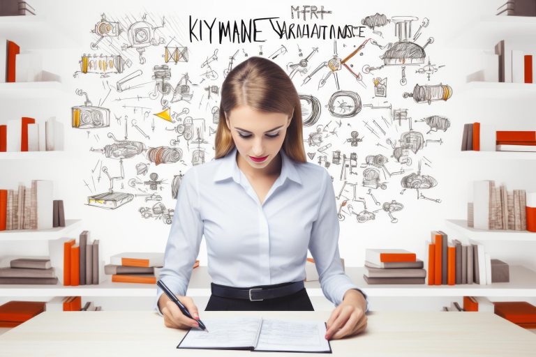 Siła zarządzania wiedzą A Businesswomans Insight AR 32